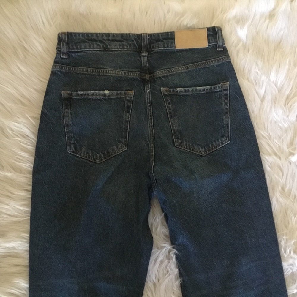 🌹HOST PICK🌹 ZARA HIGH WAIST JEANS / SIZE 6/ NEW CONDITION - Picture 8 of 10